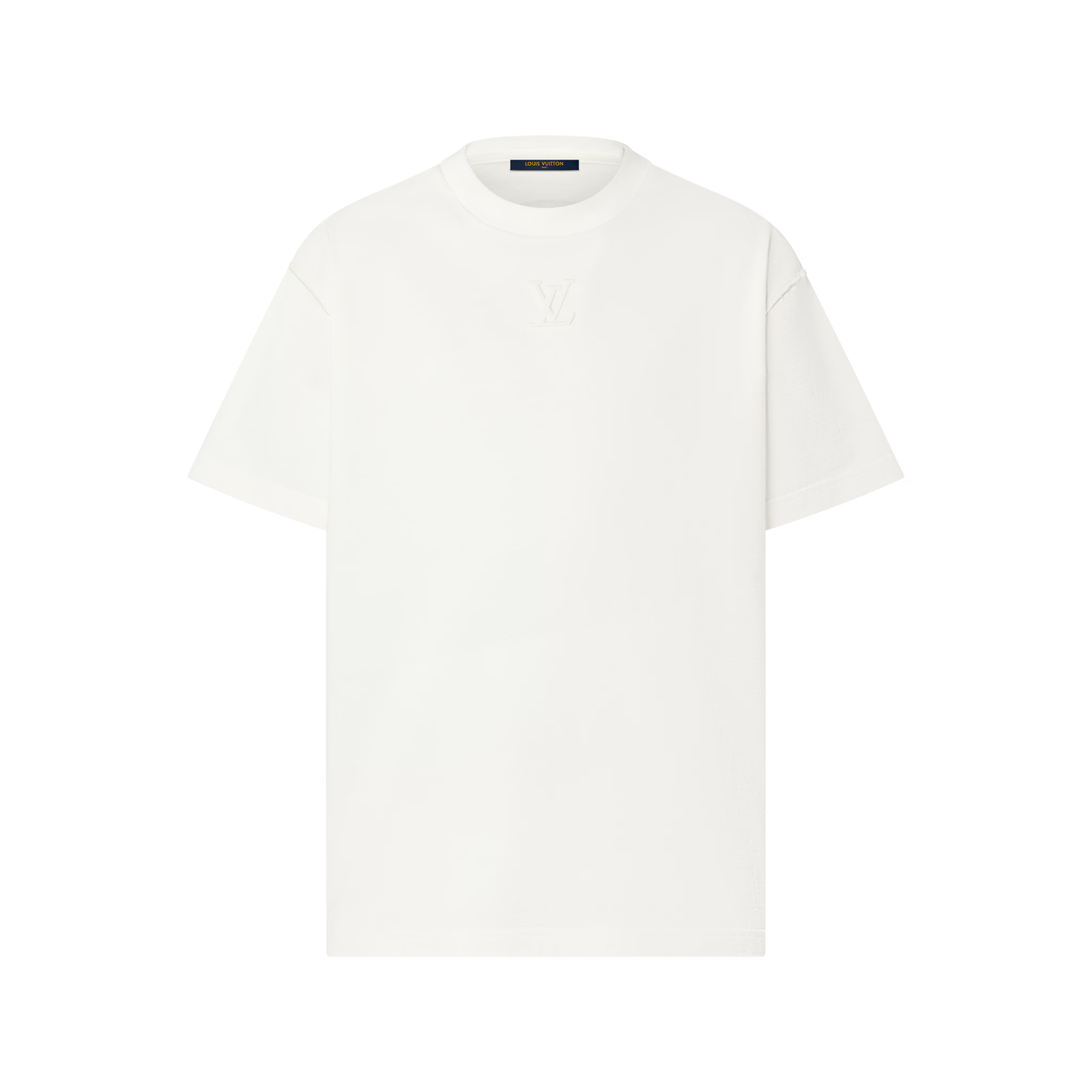 LOUIS VUITTON EMBOSSED BLANC OPTIQUE T-SHIRT