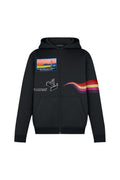 LOUIS VUITTON EMBROIDERED WIZARD OF OZ ZIP UP HOODIE