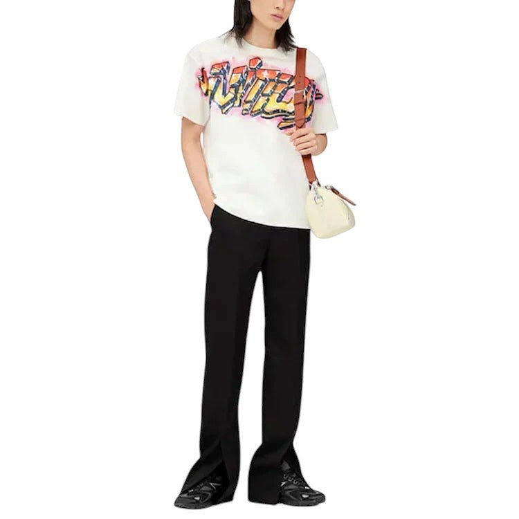 LOUIS VUITTON GRAFFITI WHITE T-SHIRT