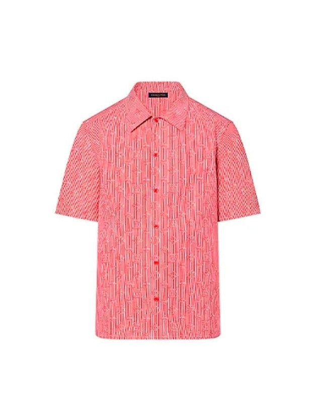 LOUIS VUITTON ILLUSION RED SHIRT LOUIS VUITTON The Hype Company