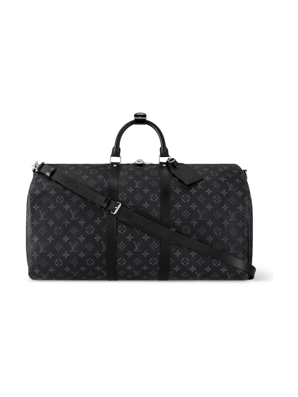 LOUIS VUITTON KEEPALL 55 MONOGRAM ECLIPSE BLACK