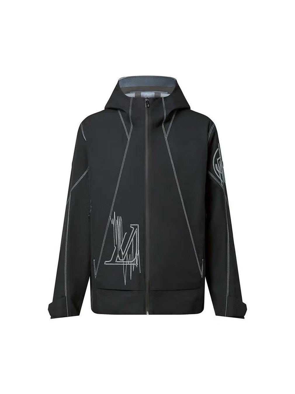 LOUIS VUITTON LV FREQUENCY TECHNICAL HOODED BLOUSON