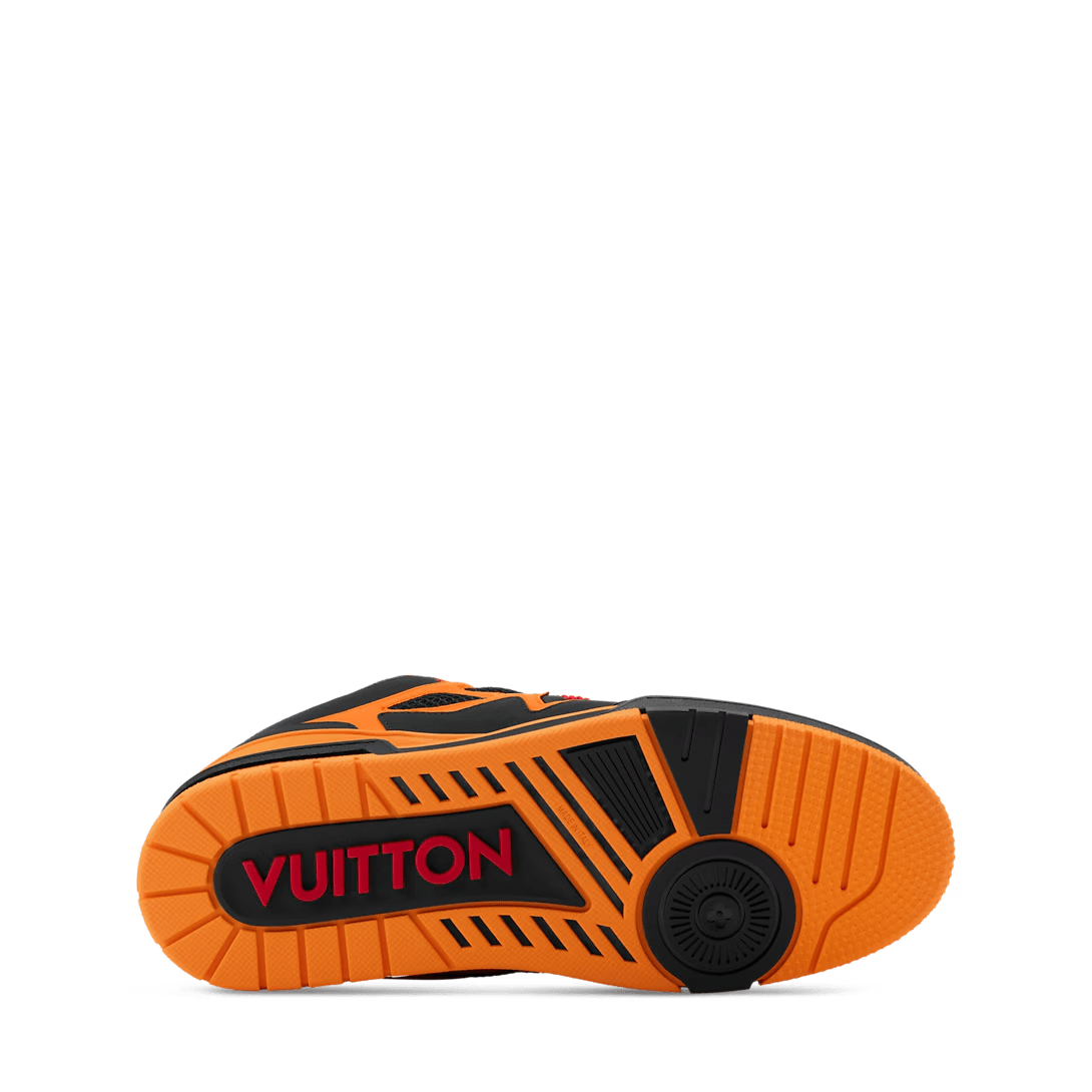 LOUIS VUITTON LV SKATE BLACK ORANGE RED