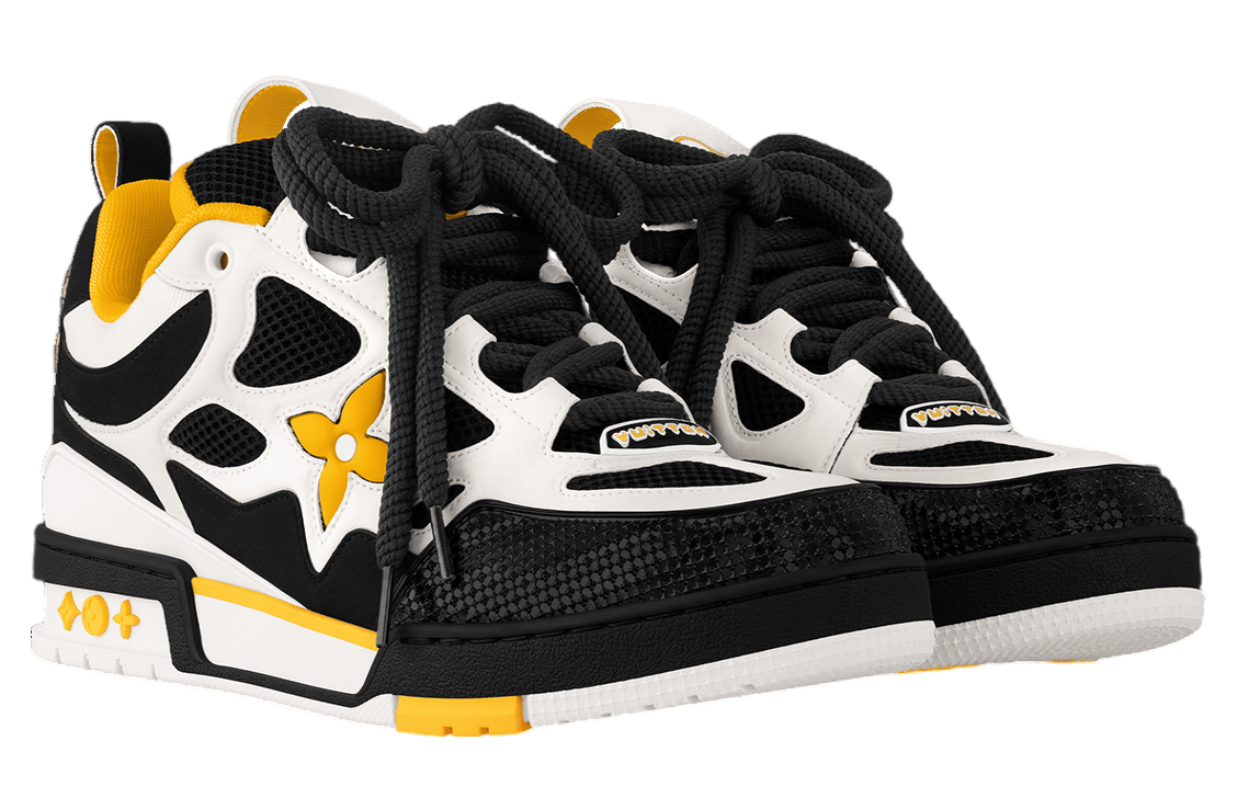 LOUIS VUITTON LV SKATE BLACK YELLOW