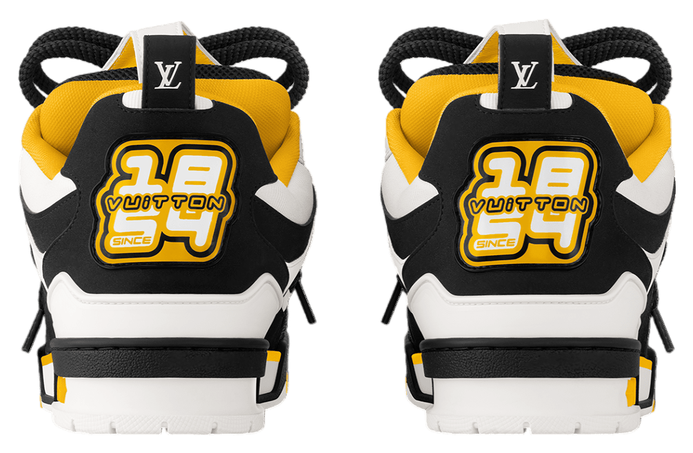 LOUIS VUITTON LV SKATE BLACK YELLOW