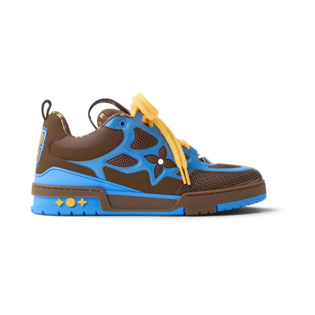 LOUIS VUITTON LV SKATE BROWN BLUE YELLOW