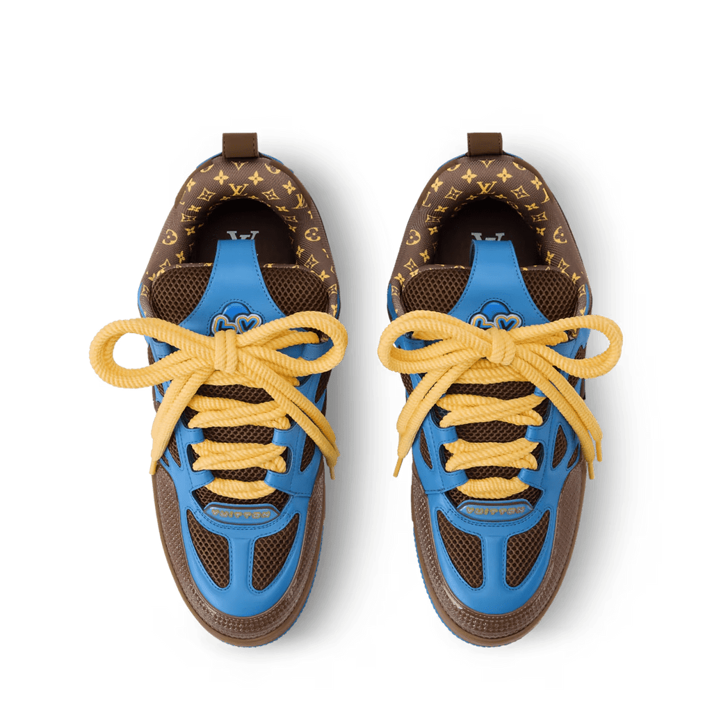LOUIS VUITTON LV SKATE BROWN BLUE YELLOW