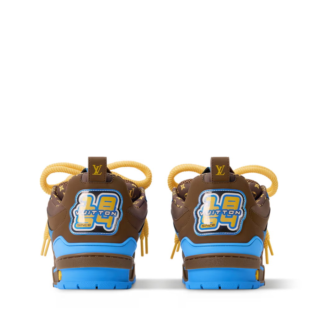 LOUIS VUITTON LV SKATE BROWN BLUE YELLOW