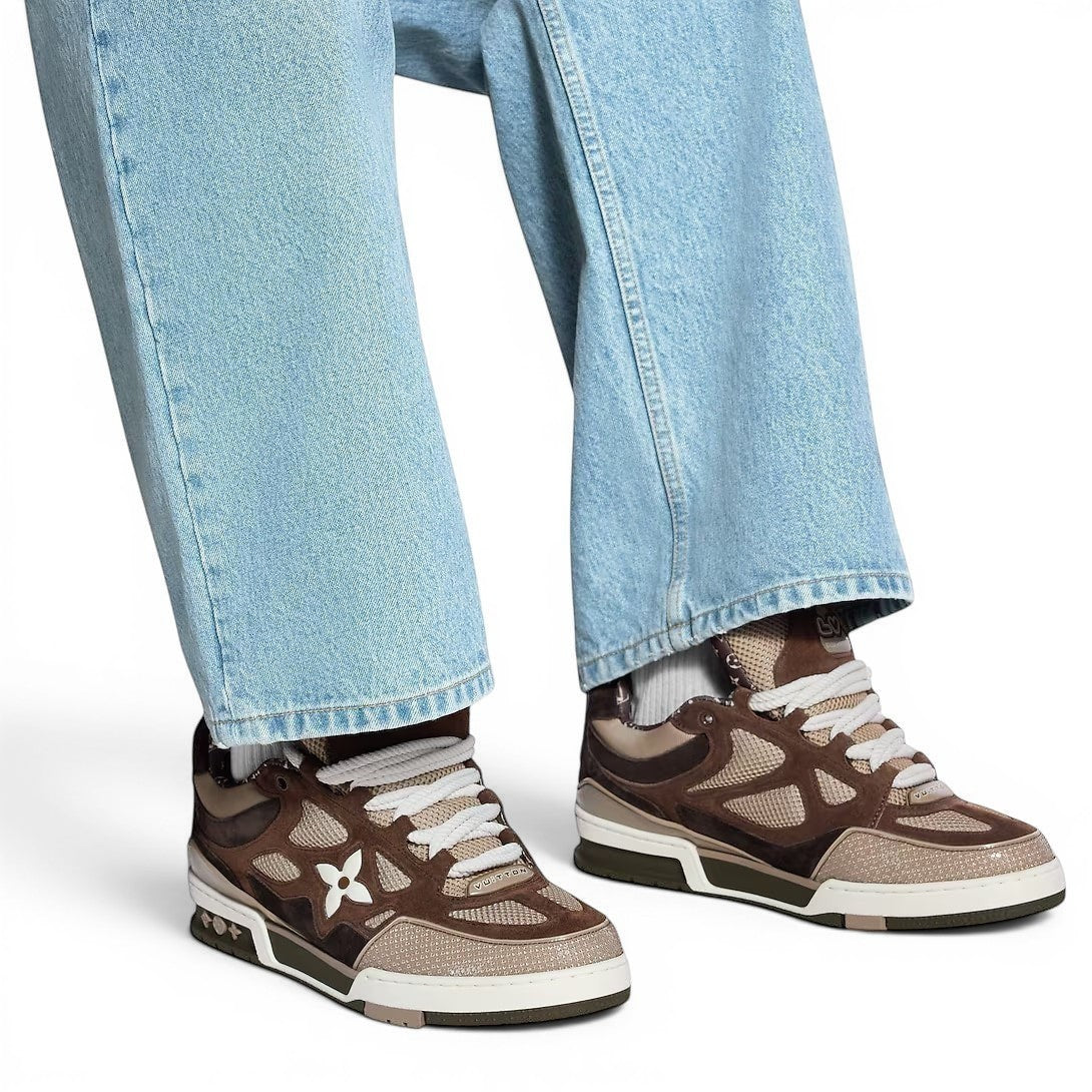 LOUIS VUITTON LV SKATE DARK BROWN