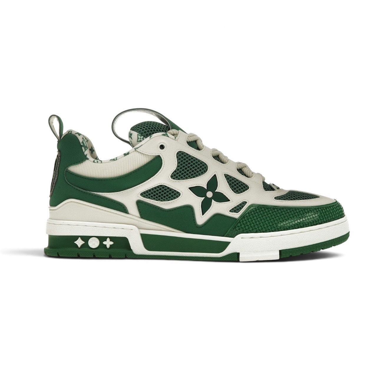 LOUIS VUITTON LV SKATE GREEN WHITE