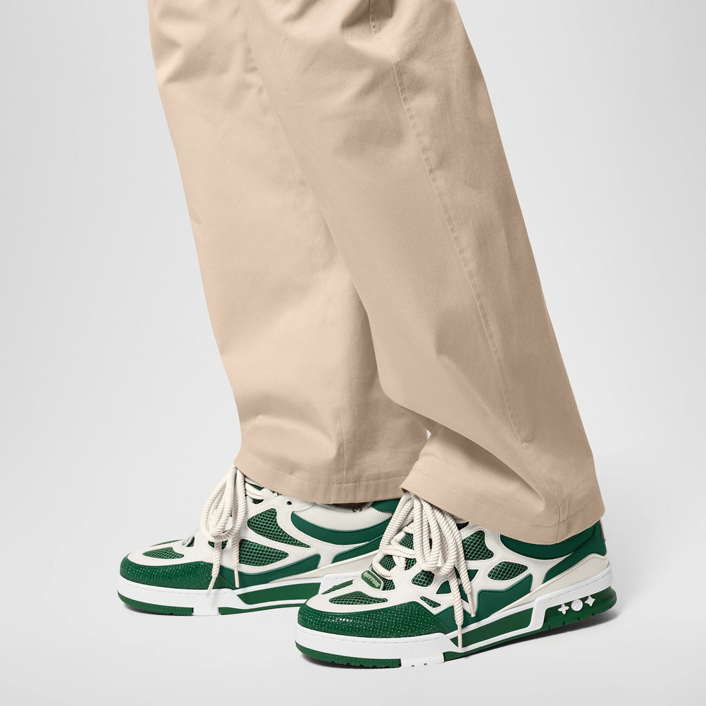 LOUIS VUITTON LV SKATE GREEN WHITE