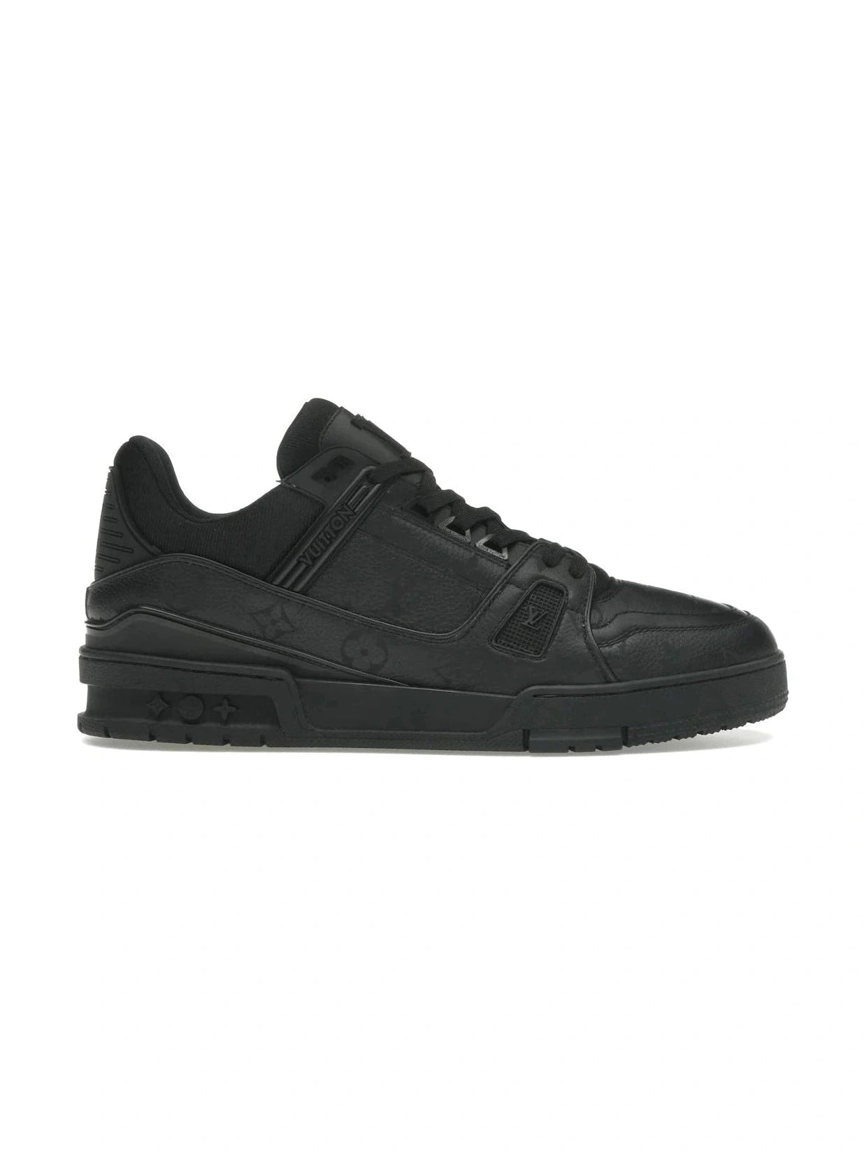 LOUIS VUITTON LV TRAINER TRIPLE BLACK MONOCHROME