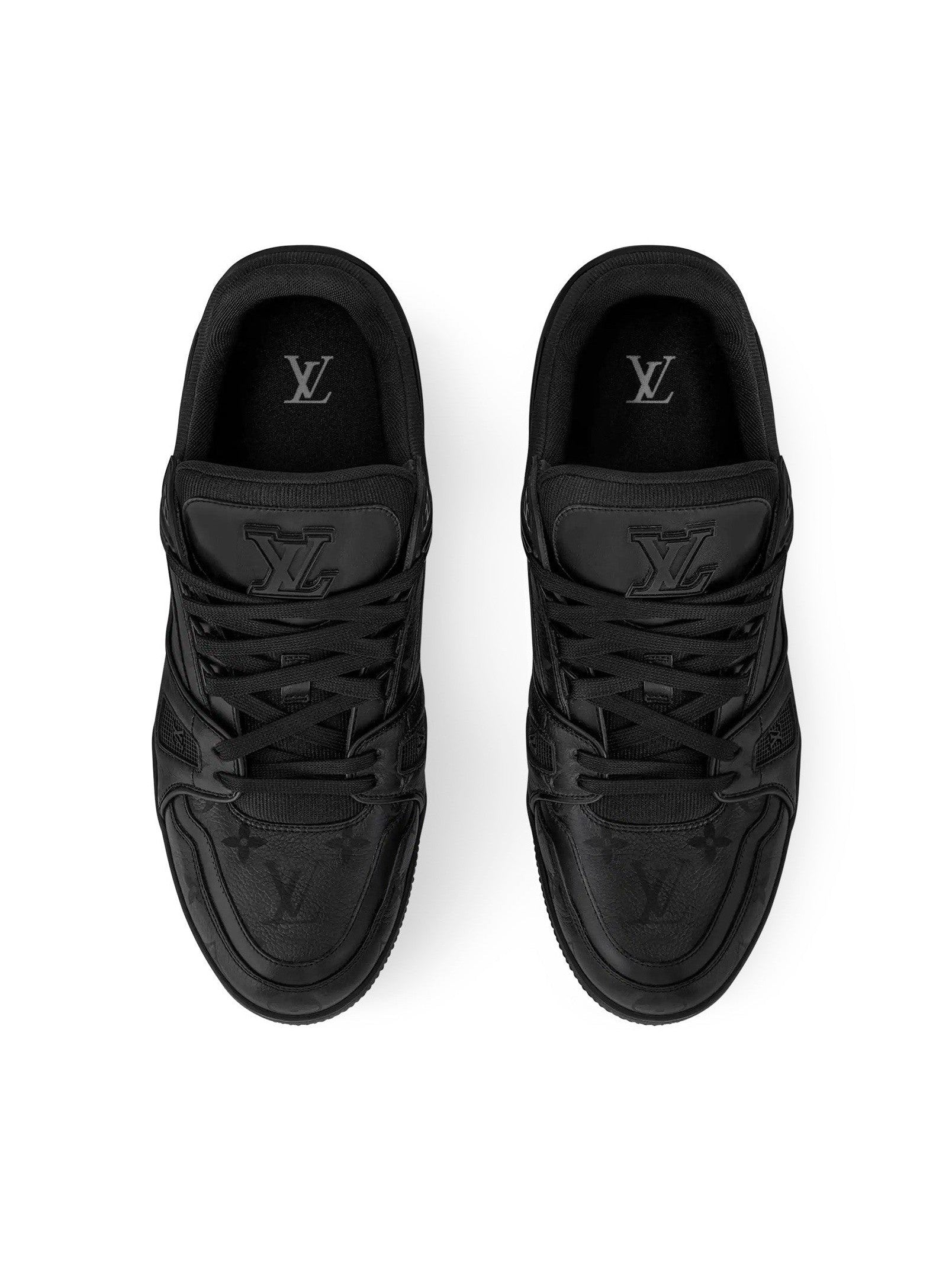 LOUIS VUITTON LV TRAINER TRIPLE BLACK MONOCHROME LOUIS VUITTON The Hype Company