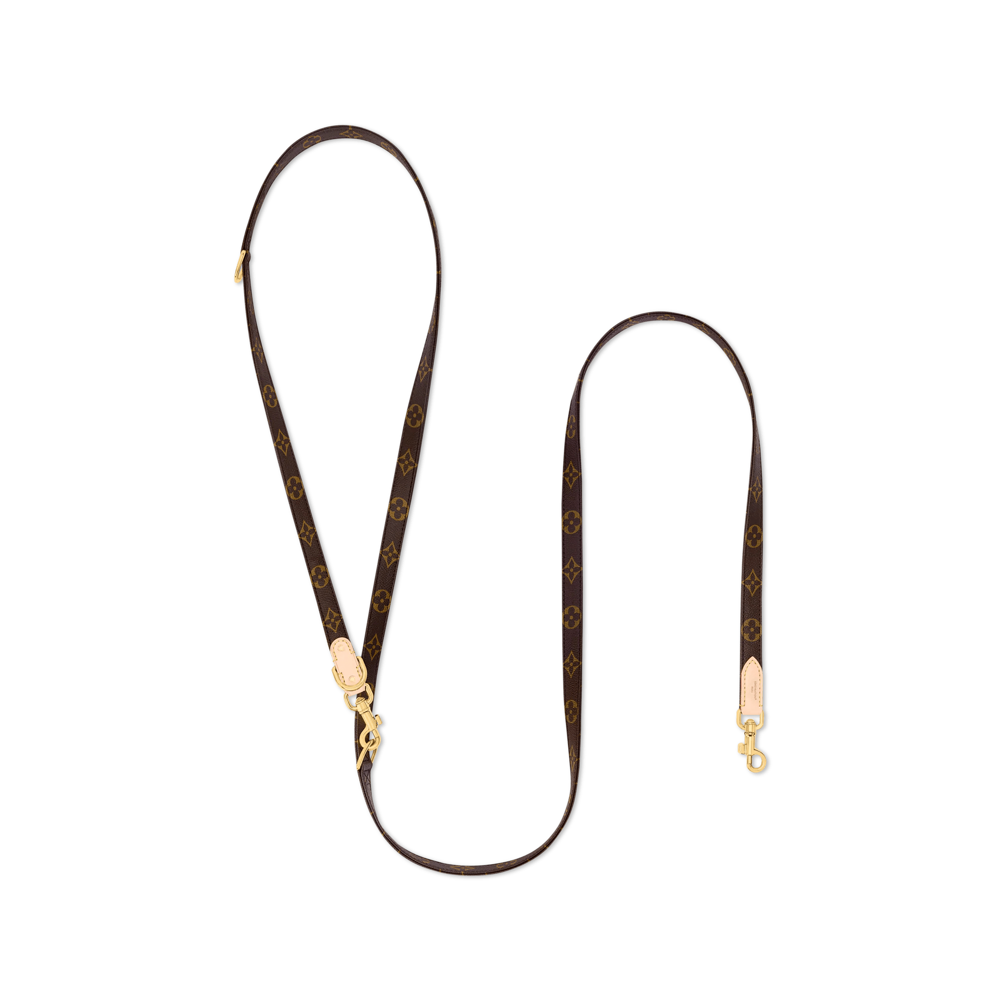 LOUIS VUITTON MONOGRAM DOG LEASH & COLLAR LOVERS