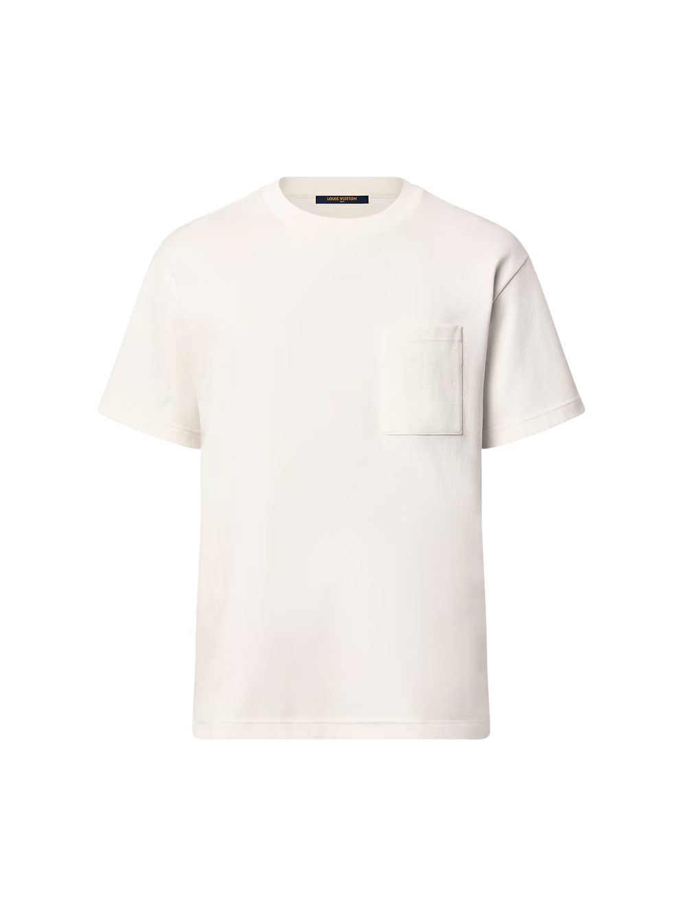 LOUIS VUITTON MONOGRAM WHITE POCKET T-SHIRT