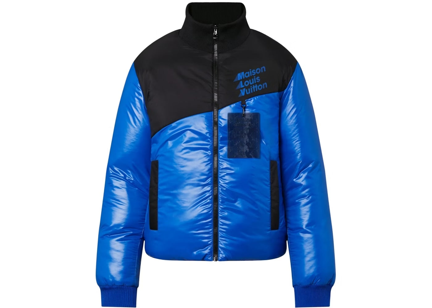 LOUIS VUITTON REVERSIBLE DOWN JACKET BLACK BLUE