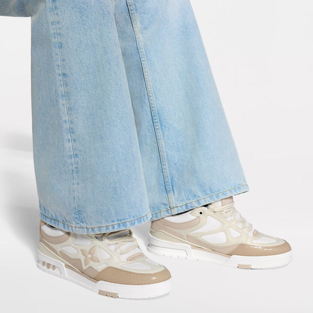 LOUIS VUITTON SKATE BEIGE WHITE