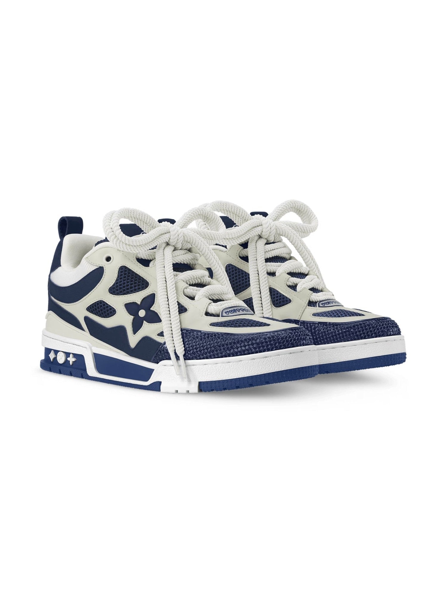 LOUIS VUITTON SKATE NAVY WHITE SNEAKERS