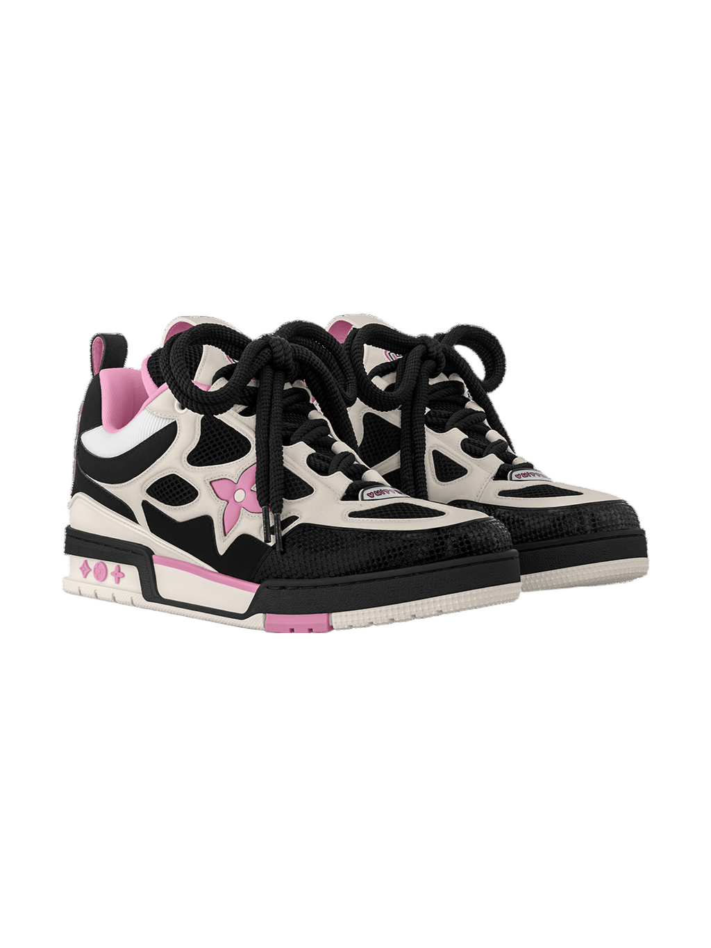 LOUIS VUITTON SKATE PINK BLACK
