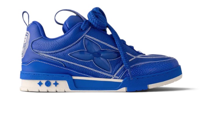 LOUIS VUITTON SKATE STAR LEATHER BLUE