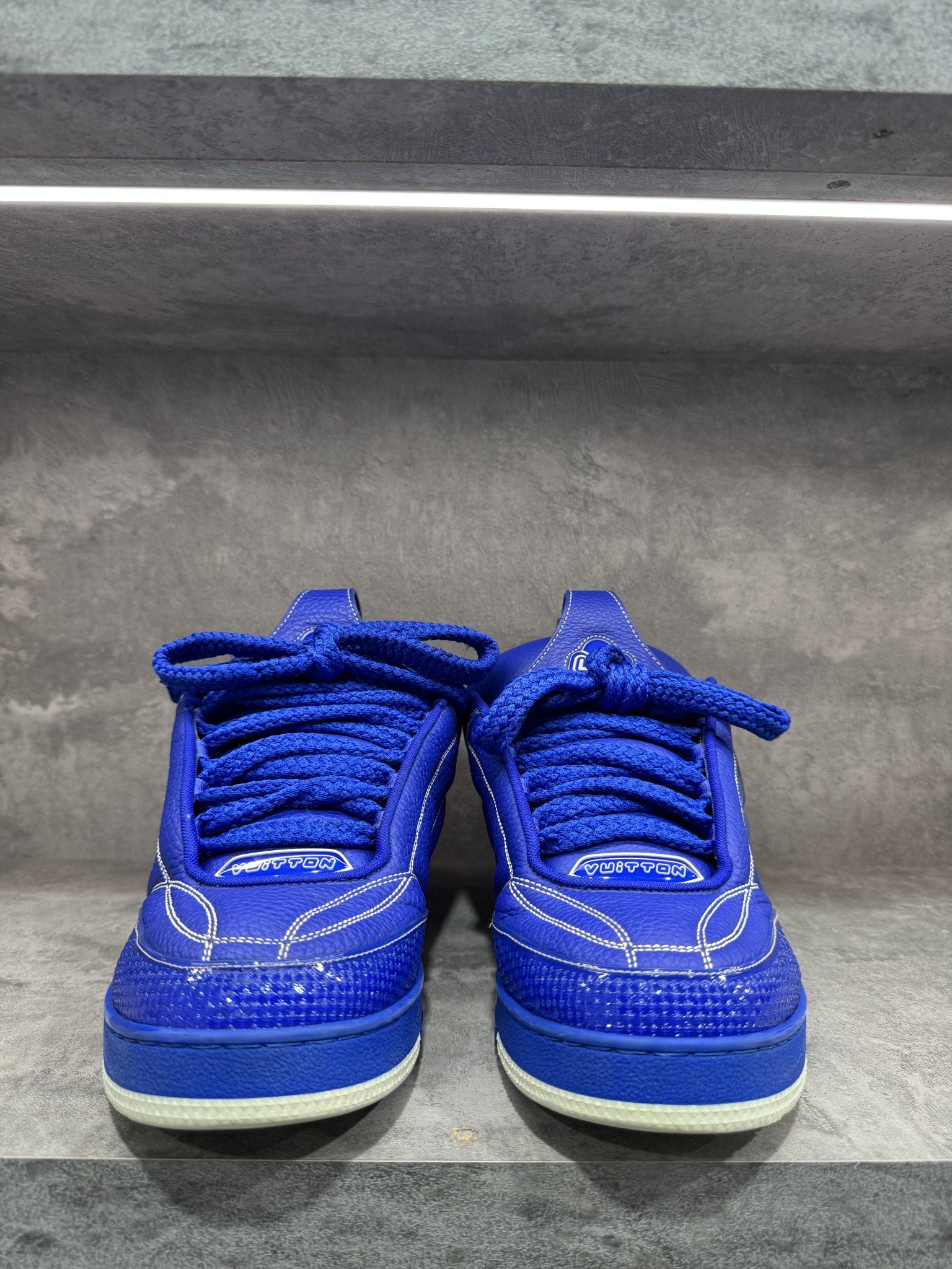 LOUIS VUITTON SKATE STAR LEATHER BLUE