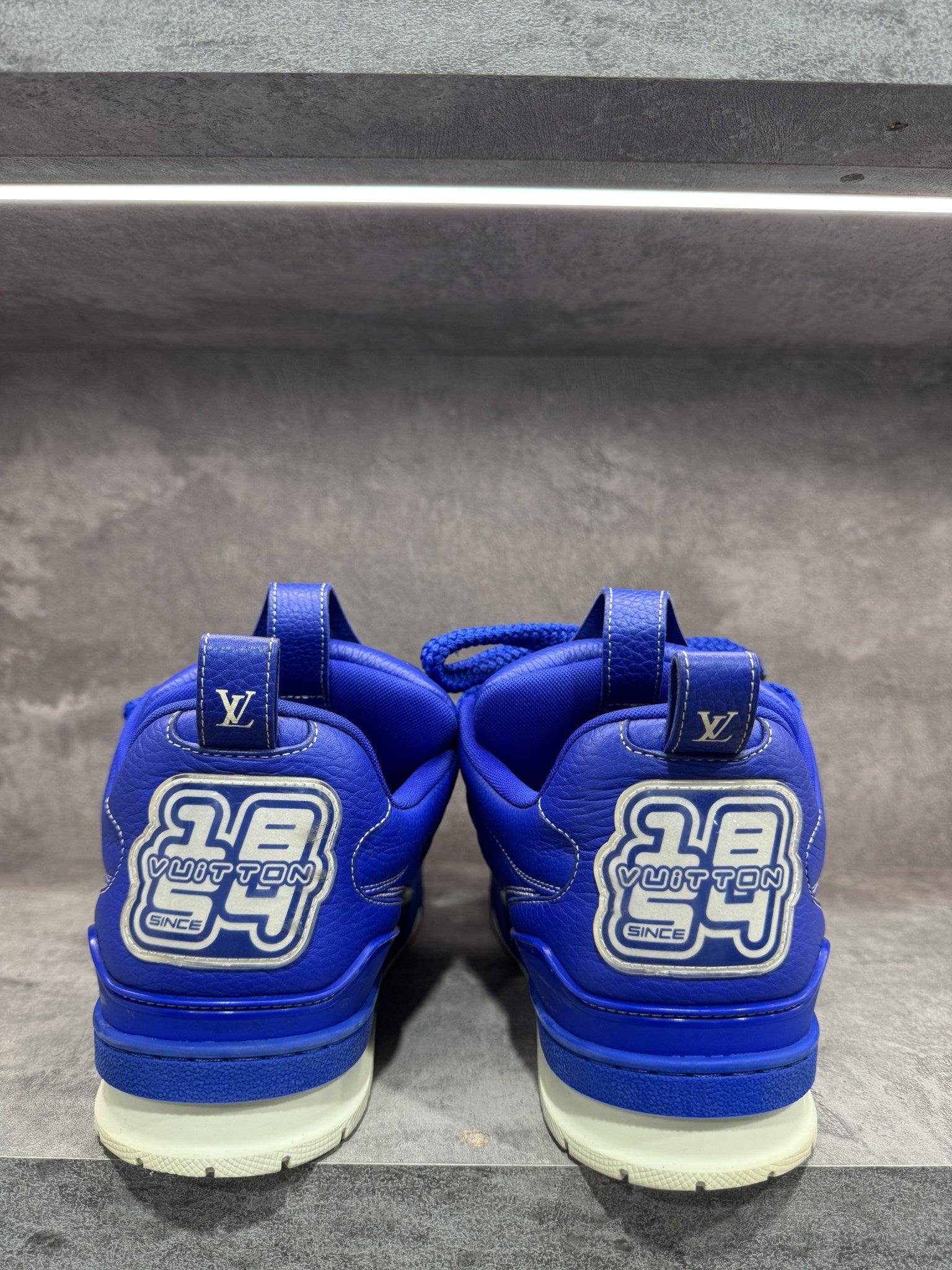 LOUIS VUITTON SKATE STAR LEATHER BLUE