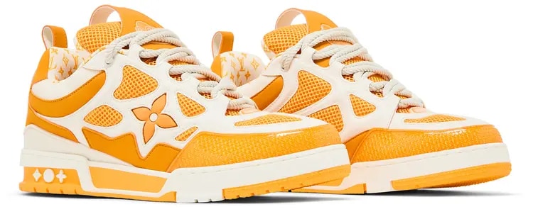 LOUIS VUITTON SKATE YELLOW WHITE