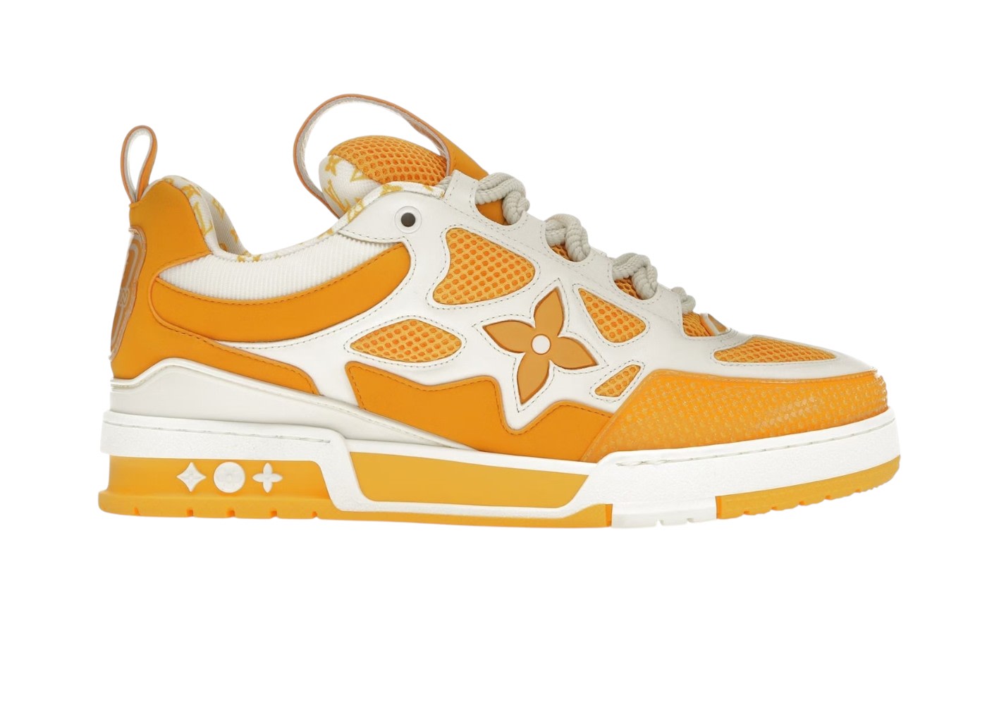 LOUIS VUITTON SKATE YELLOW WHITE