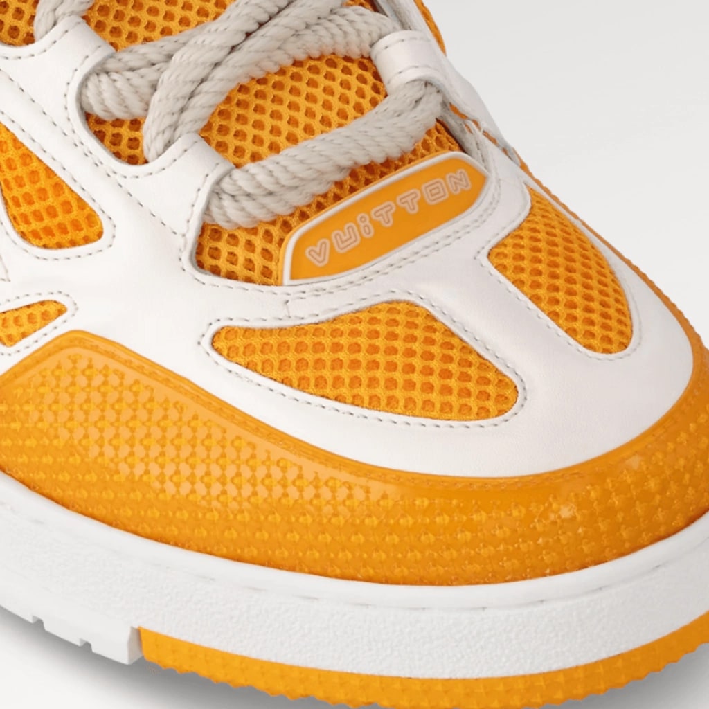 LOUIS VUITTON SKATE YELLOW WHITE
