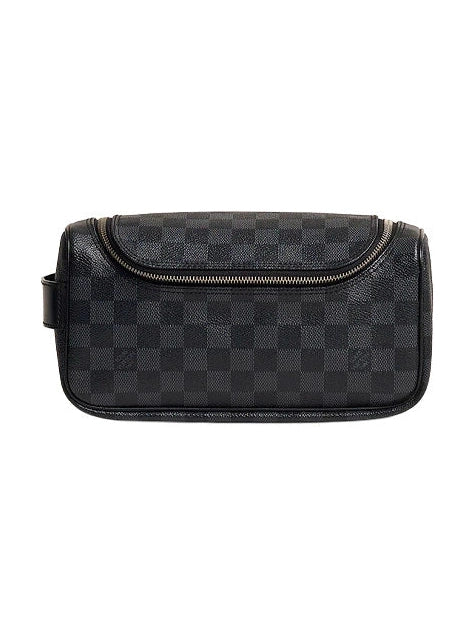 LOUIS VUITTON TOILETRY DAMIER MONOGRAM BAG BLACK LOUIS VUITTON The Hype Company