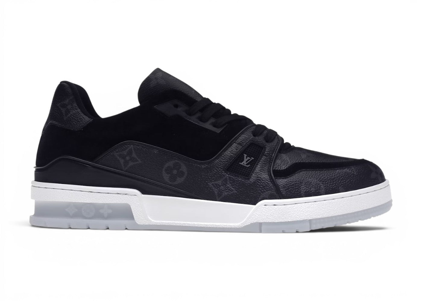 LOUIS VUITTON TRAINER BLACK MONOGRAM