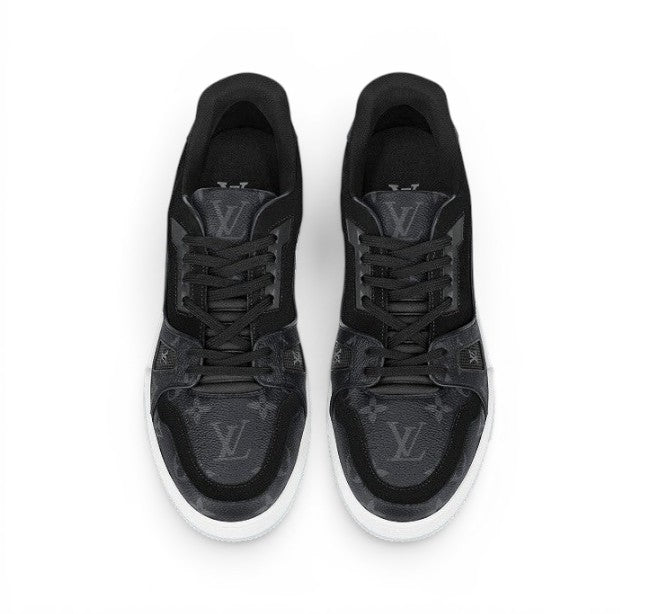 LOUIS VUITTON TRAINER BLACK MONOGRAM