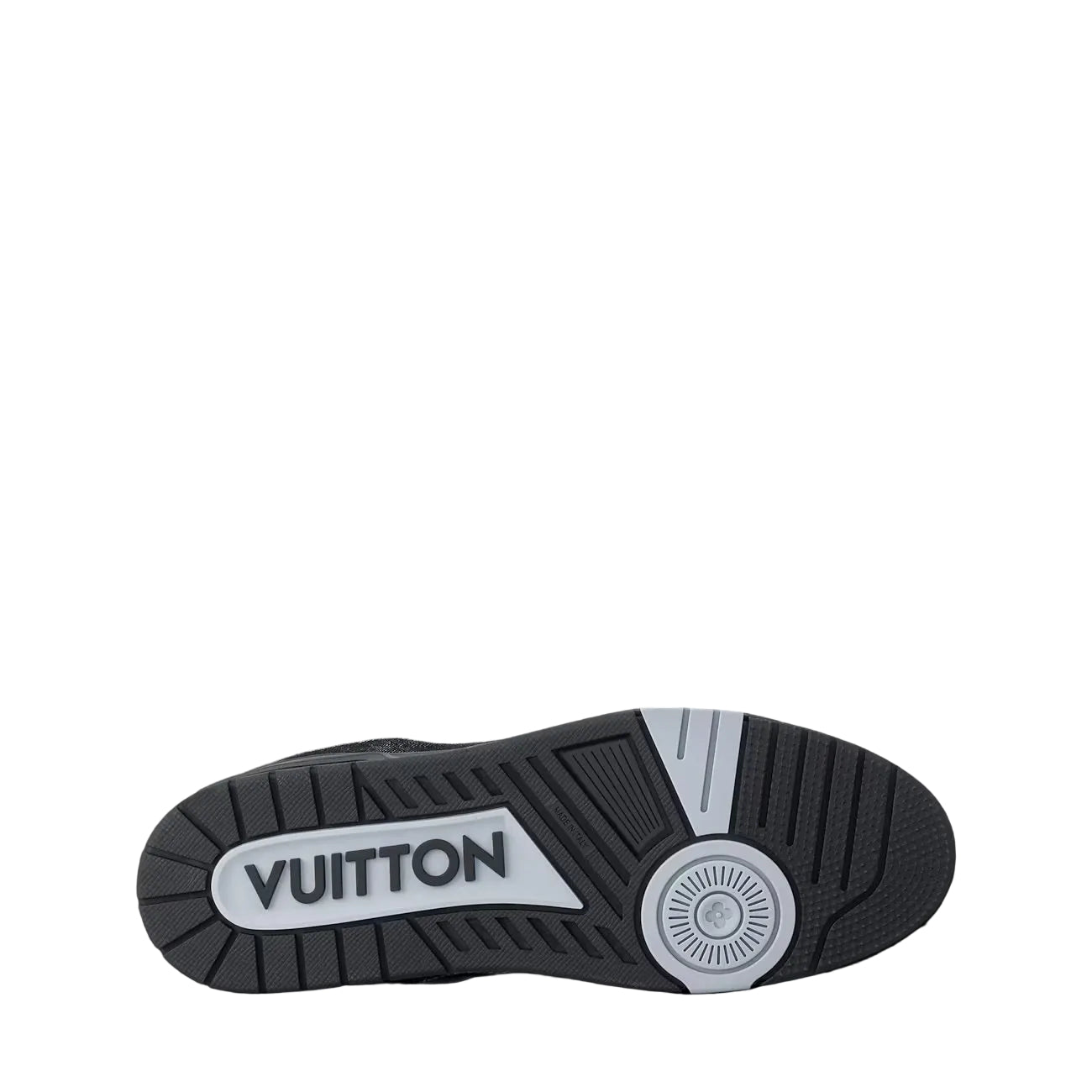 LOUIS VUITTON TRAINER DENIM MONOGRAM BLACK 