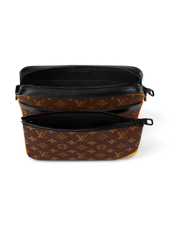 LOUIS VUITTON TRIO MESSANGER BAG BROWN MONOGRAM LOUIS VUITTON The Hype Company