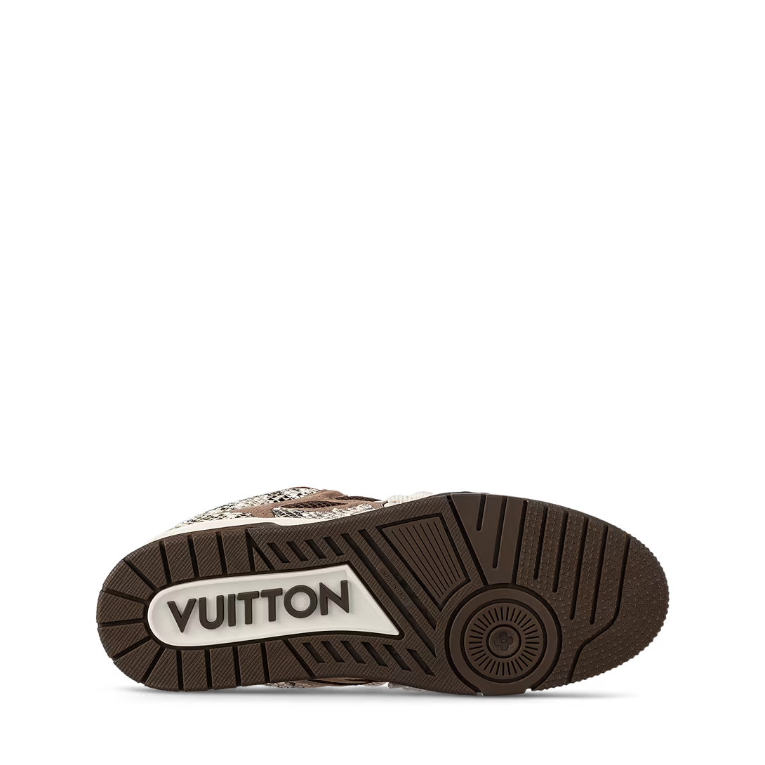 LV SKATE BROWN SNAKESKIN Sneakers
