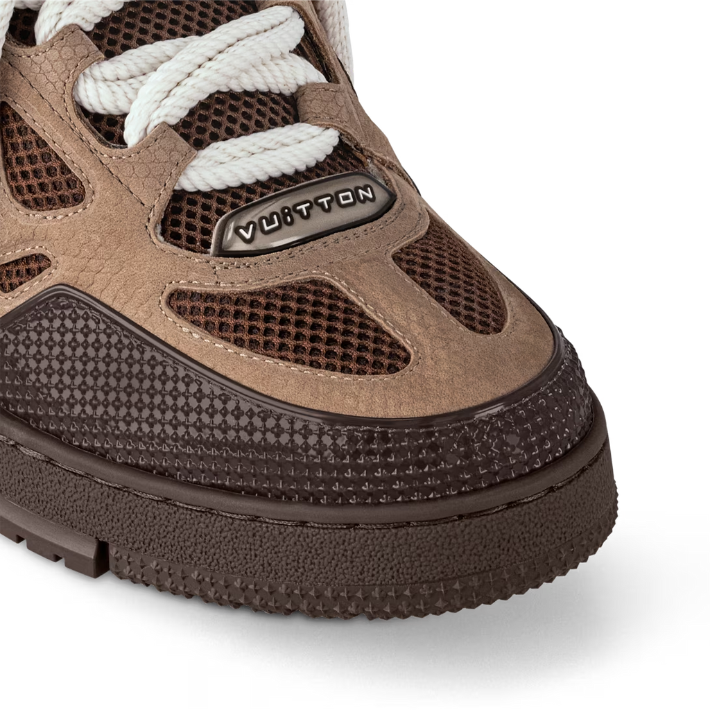 LV SKATE BROWN SNAKESKIN Sneakers