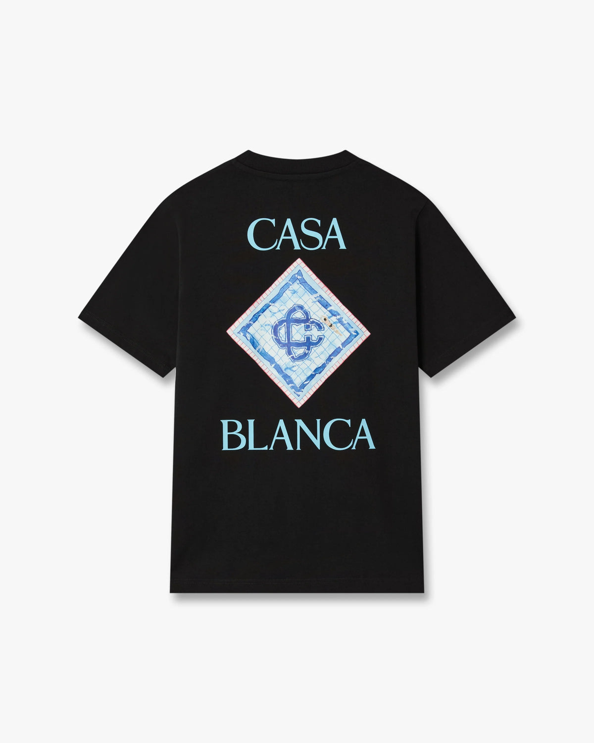CASABLANCA BLACK POOL SHORT SLEEVE T-SHIRT — vista 6