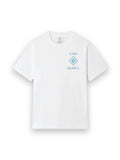 CASABLANCA WHITE POOL SHORT SLEEVE T-SHIRT