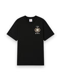 CASABLANCA BLACK CHAMPIONSHIP SHORT SLEEVE T-SHIRT