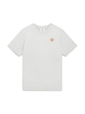 CASABLANCA GREY DIAMOND LOGO SHORT SLEEVE T-SHIRT
