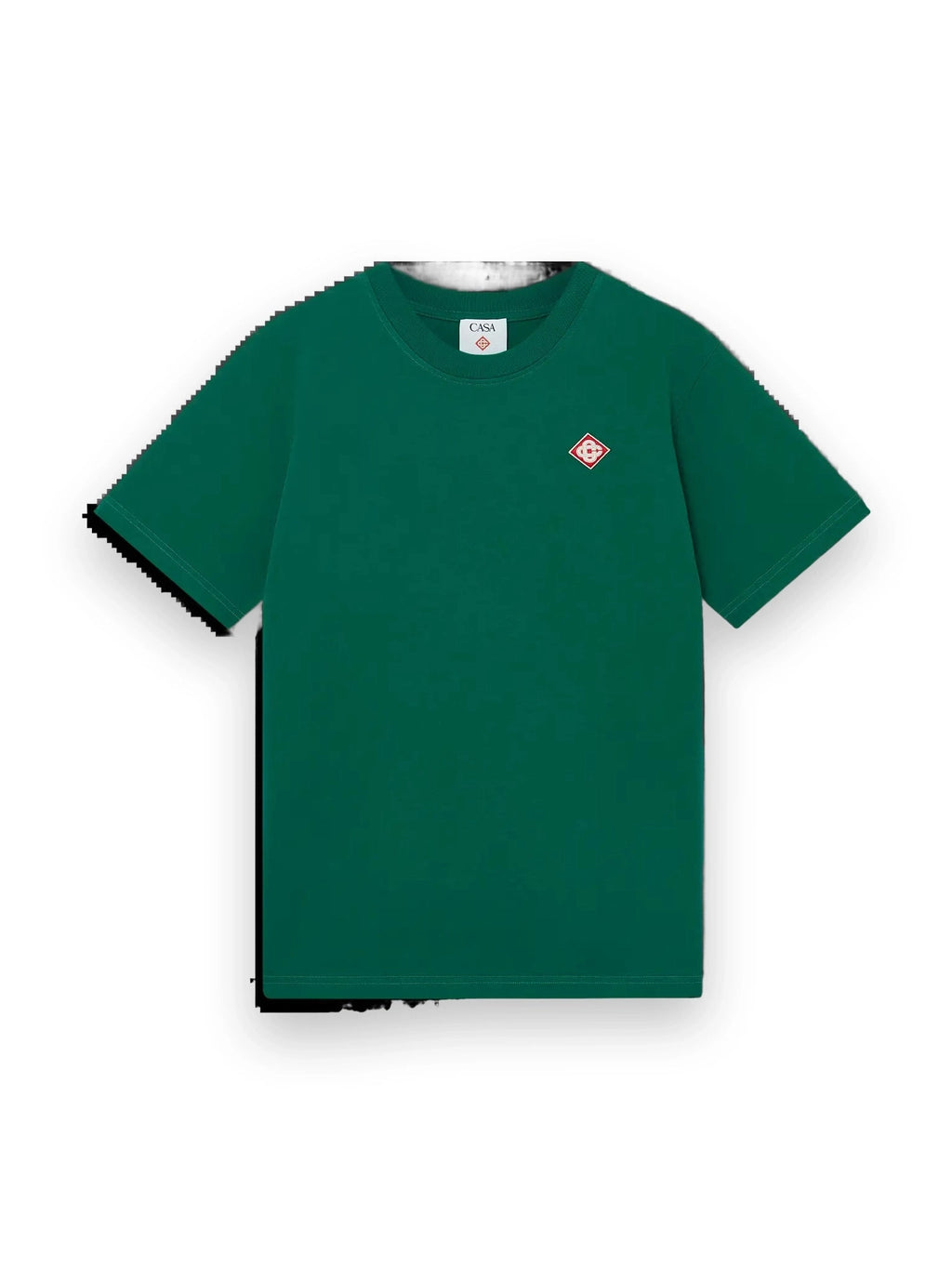 CASABLANCA EVERGREEN DIAMOND LOGO SHORT SLEEVE T-SHIRT