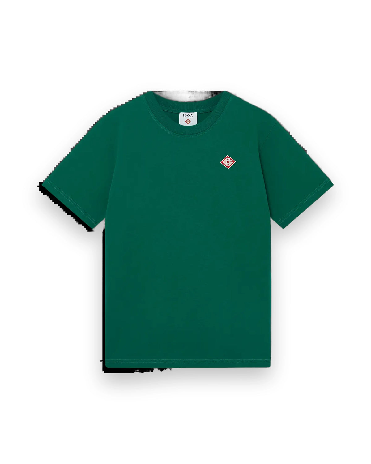 CASABLANCA EVERGREEN DIAMOND LOGO SHORT SLEEVE T-SHIRT