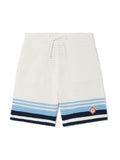 CASABLANCA TENNIS COTTON CROCHET SHORTS