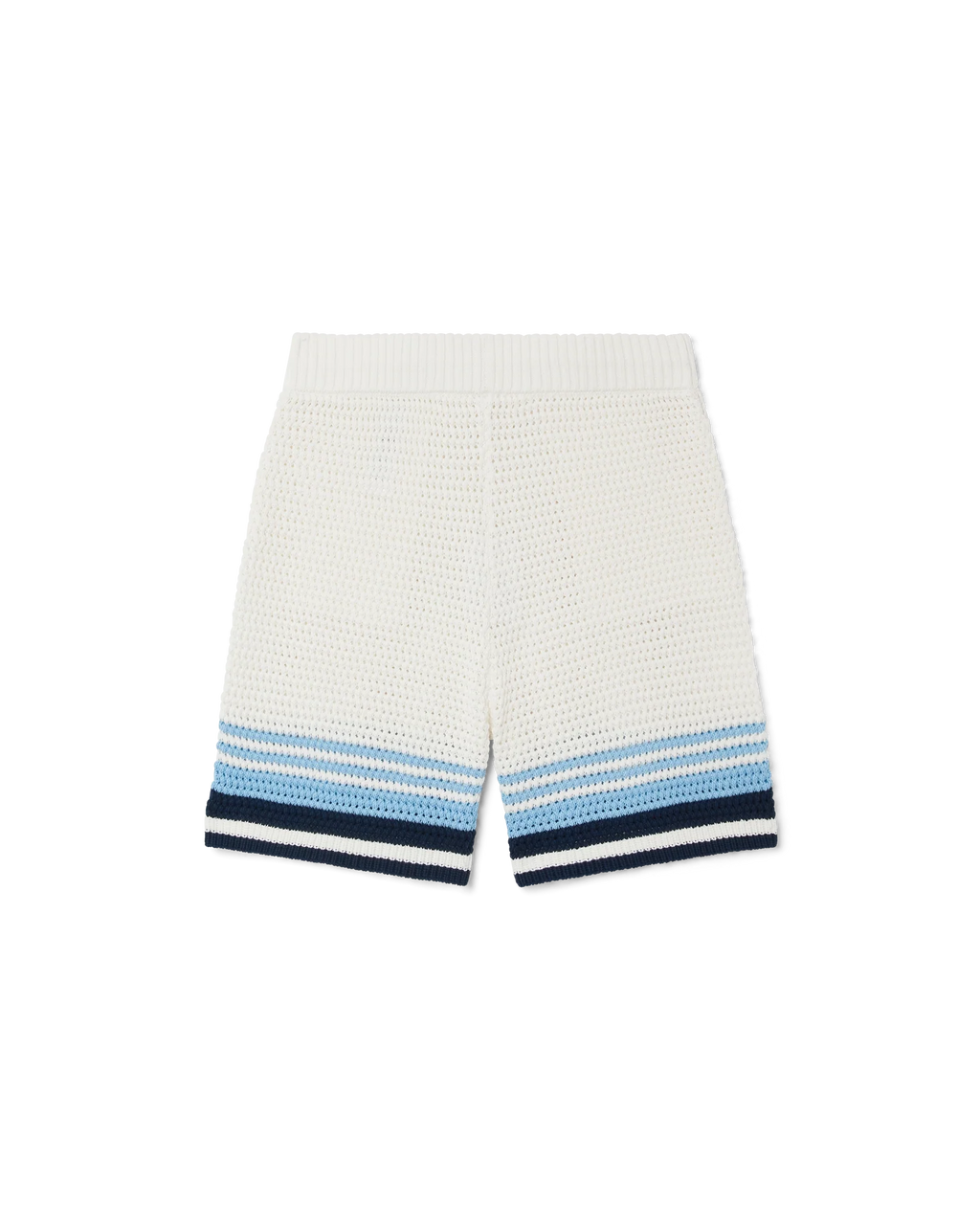 CASABLANCA TENNIS COTTON CROCHET SHORTS — vista 6