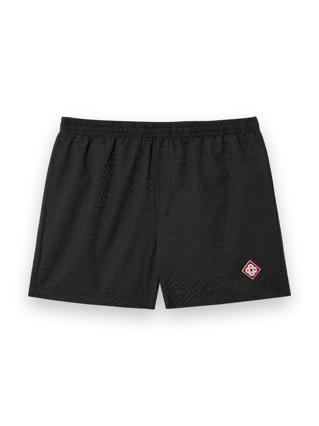 CASABLANCA MONOGRAM JACQUARD SWIM SHORTS