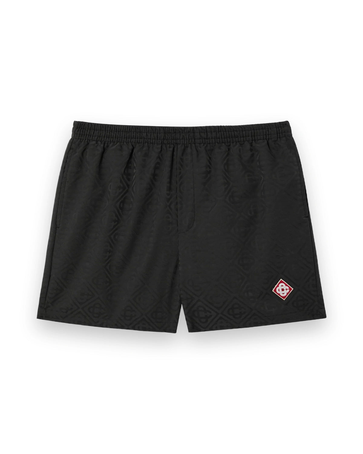 CASABLANCA MONOGRAM JACQUARD SWIM SHORTS