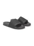 MAISON MARGIELA NUMBERS SHOWER SLIDES BLACK