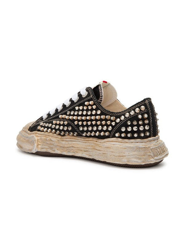 MAISON MIHARA YASUHIRO STUDDED SNEAKERS BLACK MAISON MIHARA The Hype Company
