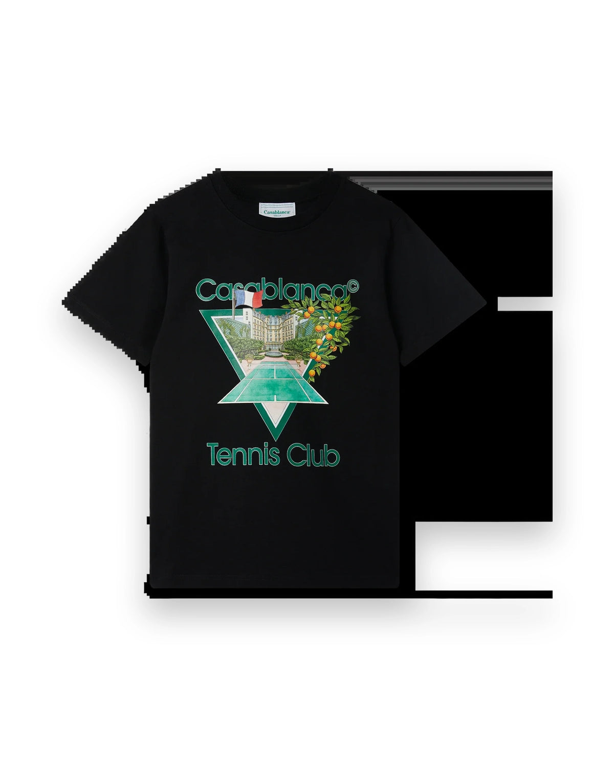 CASABLANCA TENNIS CLUB ICON SHORT SLEEVE T-SHIRT