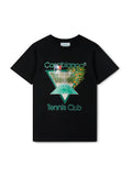 CASABLANCA TENNIS CLUB ICON SHORT SLEEVE T-SHIRT
